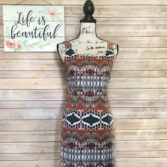 Peserico Dresses & Skirts - Peserico Multicolor Print Sleeveless Dress IT 40